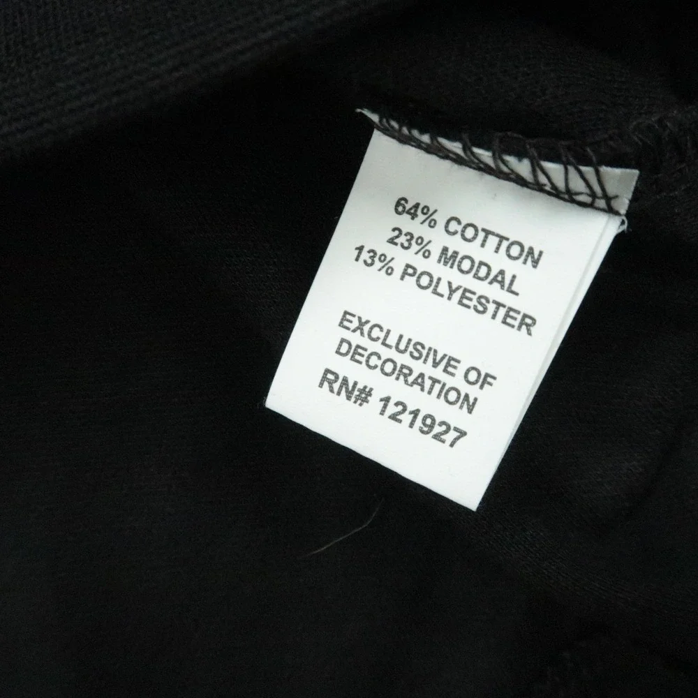 johnnie O Sweater Mens XL Black Sully Quarter Zip Pullover GMC Athletic